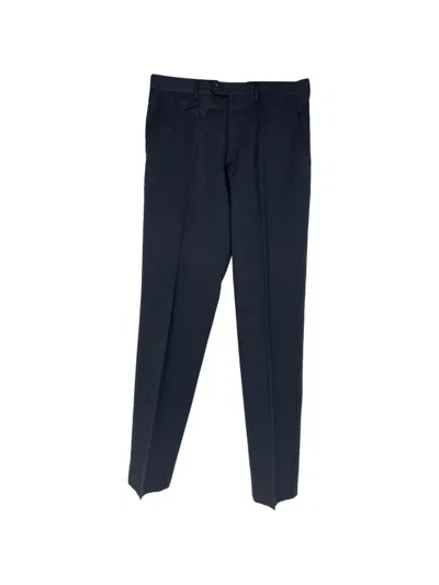 Pre-owned Prada Straight-leg Trousers In Black