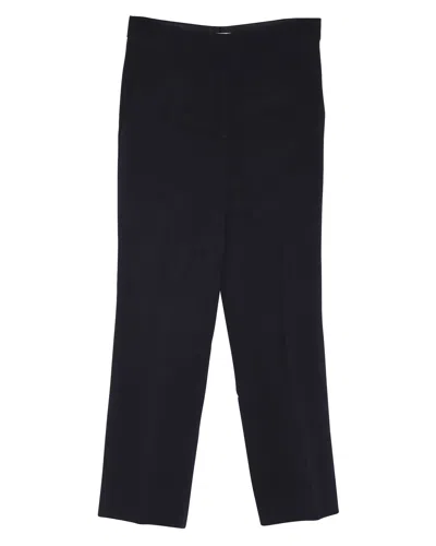 Prada Straight-leg Trousers In Black Polyester