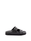 Prada Strap Slides In Black