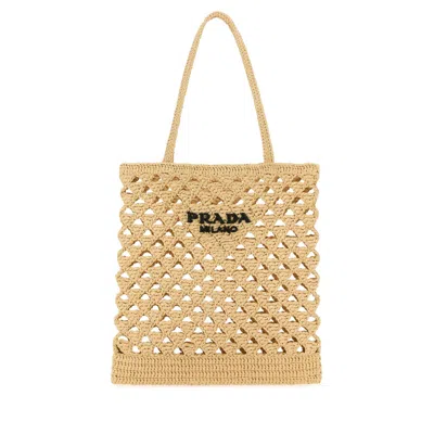 Prada Straw Handbag