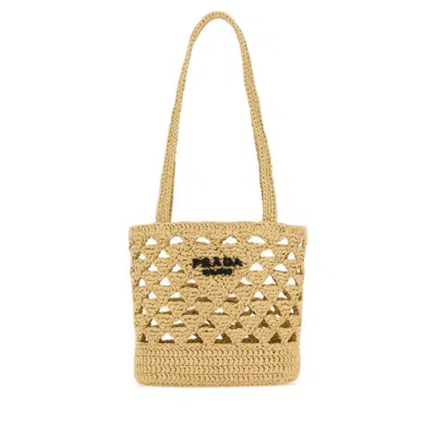 Prada Straw Handbag