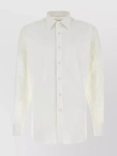 PRADA STRETCH COTTON BLEND SHIRT