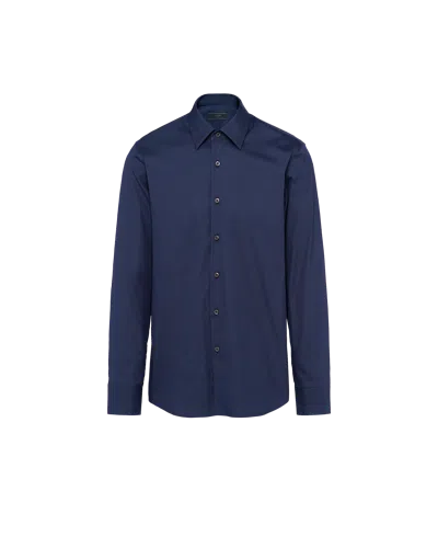 PRADA HEMD AUS STRETCH-BAUMWOLLE