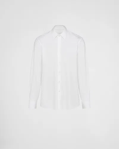 PRADA HEMD AUS STRETCH-BAUMWOLLE