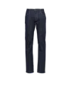 Prada Stretch Denim Jeans Belt Loops Five Pockets In Navy