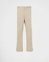 Prada Stretch Poplin Pants