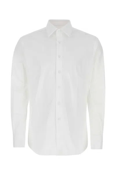 PRADA STRETCH POPLIN SHIRT