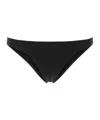 Prada Stretch Re-nylon Bikini Bottom In Black