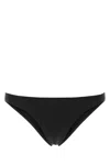 Prada Stretch Re-nylon Bikini Bottom In Black