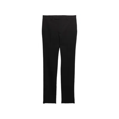 Prada Stretch Tailored Trousers In Black