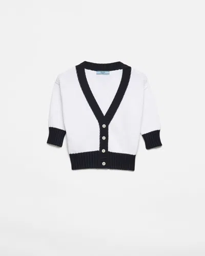 PRADA COTTON CARDIGAN