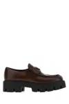 Prada Stride Loafer In Brown