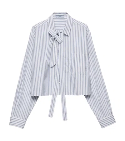 PRADA PRADA STRIPE POPLIN SHIRT