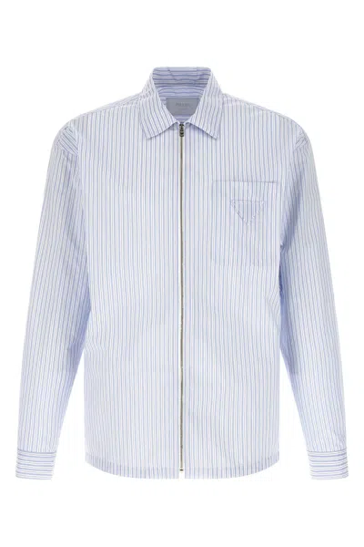 PRADA STRIPE TEC SHIRT