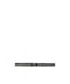 Prada Striped Clasp Buckle Belt Elastic Cotton In Multi