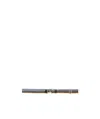 Prada Striped Clasp Buckle Belt Elastic Cotton In Multi