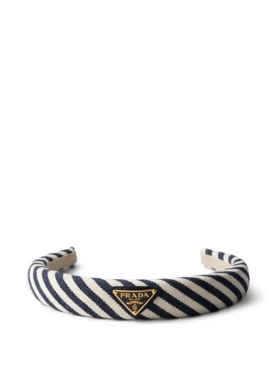 Prada Striped Headband