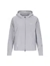 Prada Striped Jacket In White