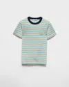 Prada Striped Lisle Cotton T-shirt