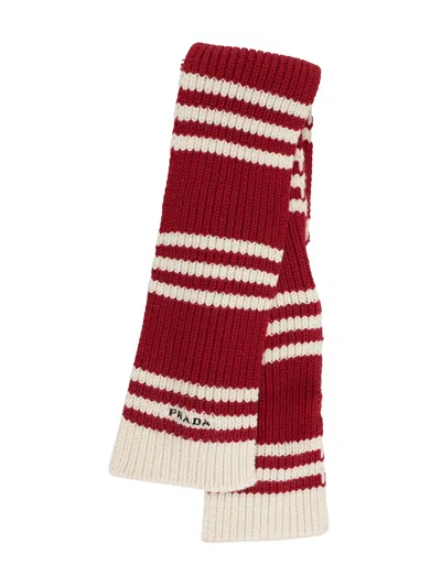 Prada Striped Scarf