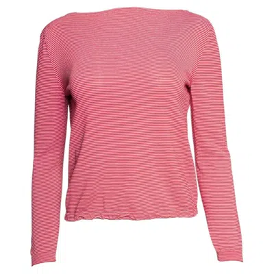 Pre-owned Prada , Striped Shirt In Red And White