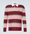Prada Polopullover Aus Seide Und Baumwolle In Multi