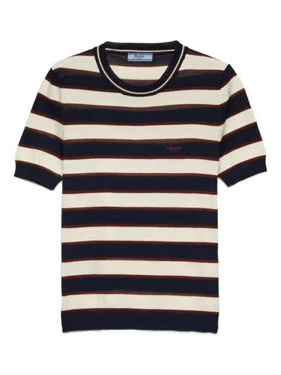 Prada Striped T-shirt