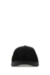 Prada Curved Brim Hat For Stylish Hair In Black