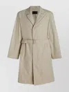 Prada Structured Coats With Chic Touches