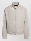 Prada Structured Jacket High Collar Button Cuffs In Multi