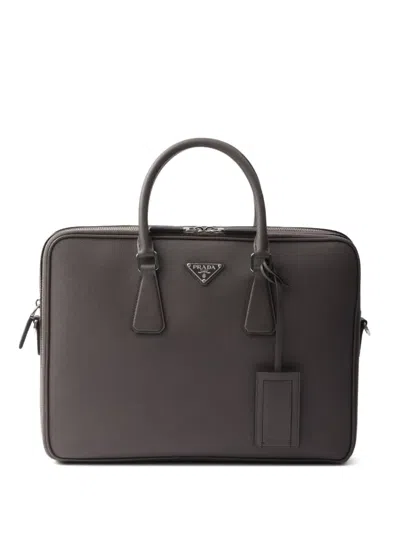 Prada Structured Laptop Bag