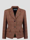 Prada Galles Printed Blazer
