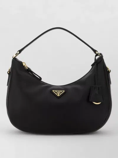 PRADA STRUCTURED SHOULDER BAG FEATURING TOP HANDLE