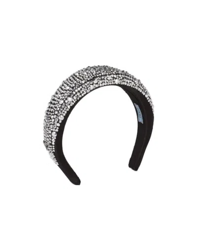 PRADA SATIN HEADBAND