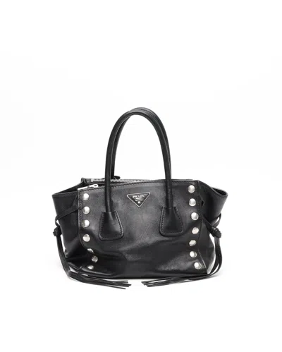 Prada Studded Twin Pocket Bag