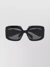 Prada Stylish Acetate Sunglasses Dark Lenses In Black
