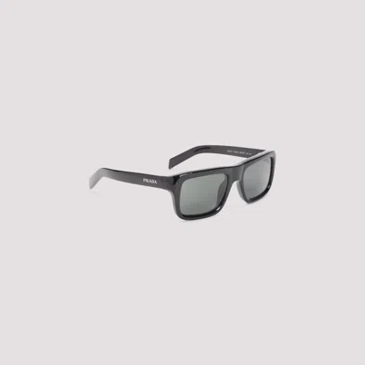 Prada Stylish Acetate Sunglasses For Men - Fw26 Collection In Black