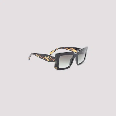 Prada Stylish Acetate Sunglasses For Women - Fw26 Collection In Black