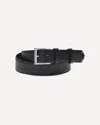 Prada Black Saffiano Belt In Black