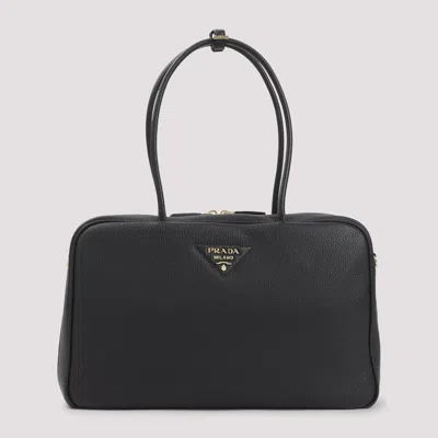 Prada Stylish Mini Handbag In Black