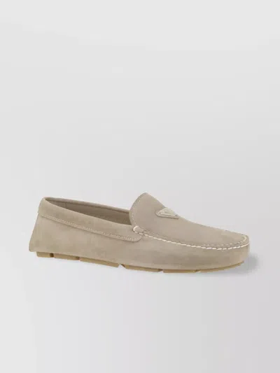Prada Stylish Suede Loafers For Comfortable Walk In Deserto