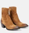 Prada Suede 45 Ankle Boots