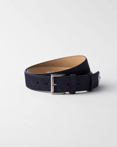 PRADA SUEDE BELT