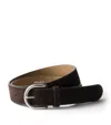 Prada Suede Belt In Brown