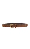 Prada Suede Belt In Brown