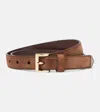 Prada Suede Belt In Brown