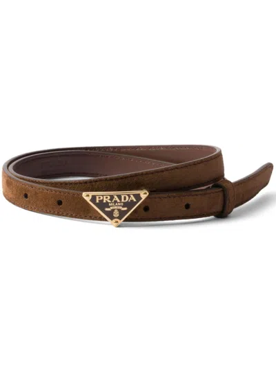 PRADA SUEDE BELT