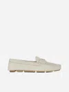 PRADA SUEDE BOAT LOAFERS