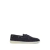 Prada Elegant Moccasins For Men - Ss26 Collection In Blue
