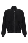 Prada Long-sleeved Leather Jacket